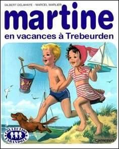 Retrouvons Martine qui vient d'arriver à Trébeurden. Où va-t-elle pouvoir faire ses pâtés de sable ?
