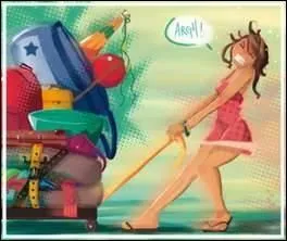 ... avant de reprendre la route, mais madame rechigne ! Que lui arrive-t-il ?