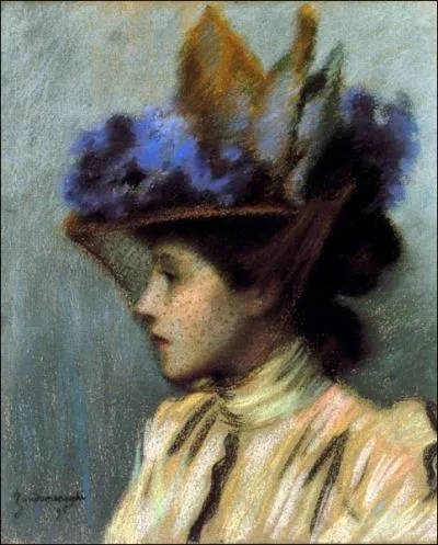 Femme au chapeau, 1895