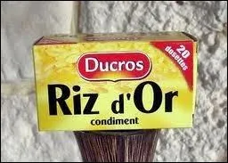 Qu'est-ce que le Rizdor, qui remplace le safran  moindre prix pour parfumer les pallas ?