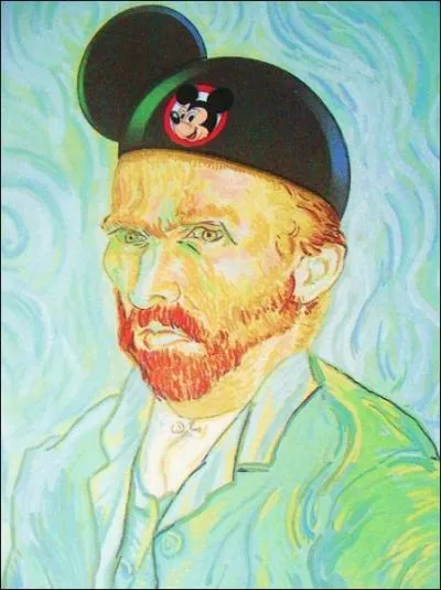 C'est bien Van Gogh sur cette image, mais je vais vous demander qui est le crateur du personnage de la question 3 ?
