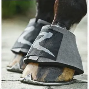 Les cloches servent  protger la couronne et les glmes des sabots .