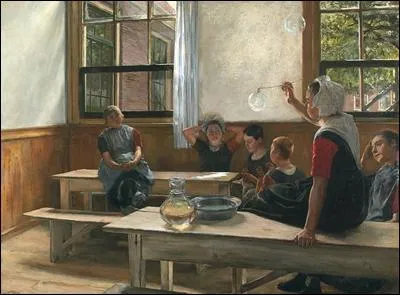  Les bulles de savon  est l'oeuvre de...