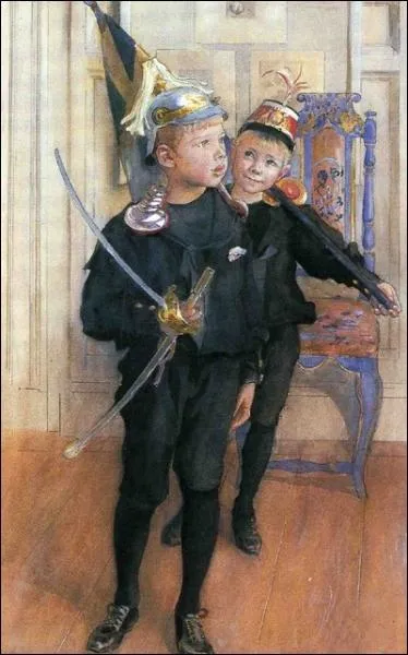  Ulf et Pontus jouent aux soldats  est l'oeuvre de...