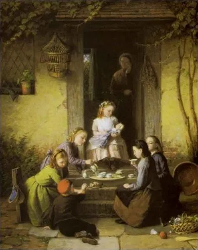  Le th d'anniversaire  est l'oeuvre de...