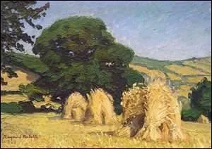 Sa gerbe n'était point avare ni (... ) ;