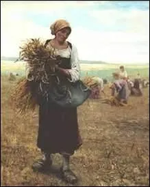 Quand il voyait (... ) quelque pauvre glaneuse :