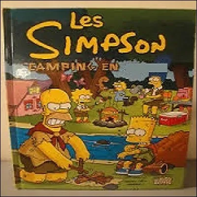 Dans le tome 1 de l'album des "Simpson", comment est le camping pour eux ?