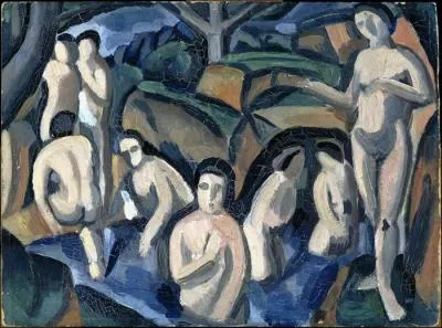 Les baigneuses, 1908