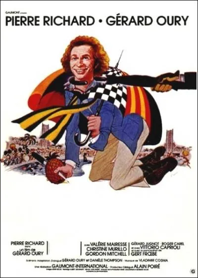 Film comique franais ralis par Grard Oury en 1980 avec Pierre Richard, Valrie Mairesse ... .