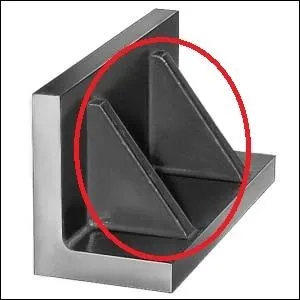 Elle sert  renforcer une pice mcanique ou  amliorer le caractre prhensile d'un objet.