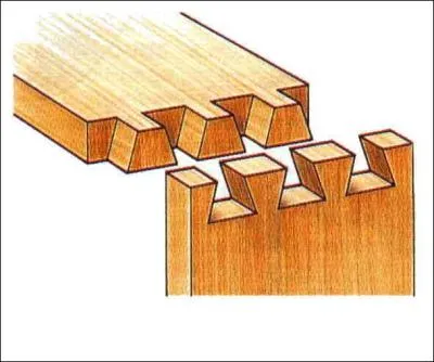 Comment nomme-t-on cette forme trapzodale destine  lier mcaniquement deux pices entre elles ?