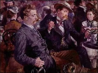 A la Brasserie, 1883