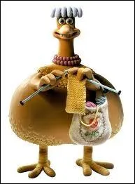 Traduisez  Elle fait du tricot .