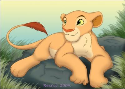 Dans le Roi Lion 1, qui Nala (adulte) pourchasse-t-elle dans la jungle avant de retrouver Simba ?
