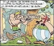 Ce romain a t slectionn pour participer aux Jeux Olympiques. Il sera promu centurion  la fin de l'album. Qui est-il ?