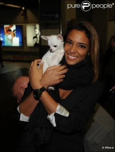 Quel est le nom du chien de Shy'm ?