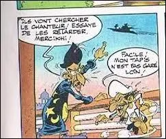 Le personnage de droite travaille pour le personnage de gauche. Quel est son nom ?