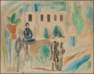 Qui a peint La promenade au bois ?