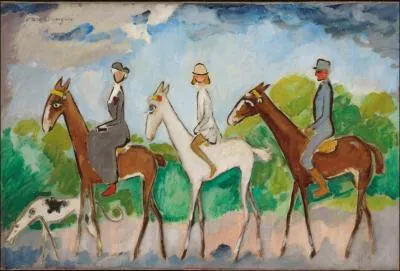 Qui a peint Promenade  cheval ?