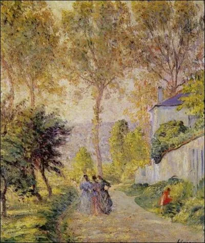 Qui a peint La promenade ?