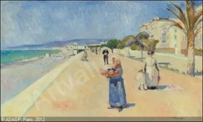 Qui a peint Promenade des anglais ?