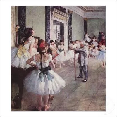Qui a peint la leon de ballet ?