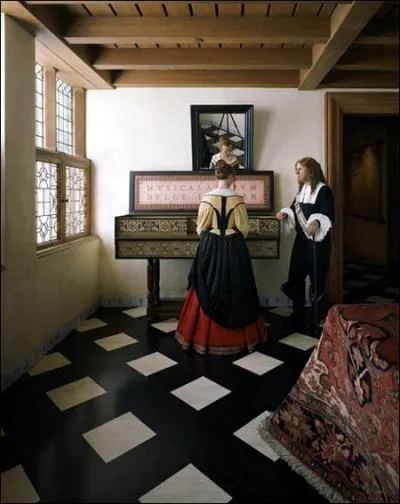 Qui a peint la leon de musique ?