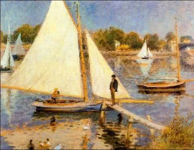 La Seine  Argenteuil, 1874.