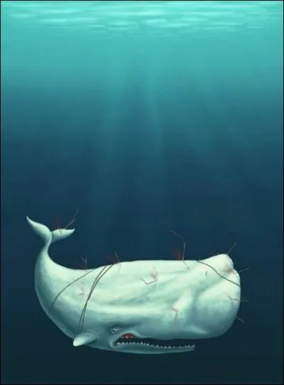 Dans ce film de 1956, il est le capitaine Achab !