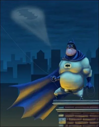 Ca fait un moment qu'il ne s'entrane plus, a laisse des traces !