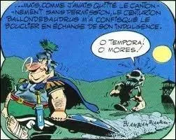 Centurion ivrogne, Ballondebaudrus change un prcieux bouclier contre une amphore de vin. Dans quel album trouve-t-on cette scne ?