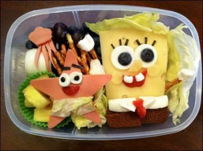 Un poulpe et une toile de mer, une chair lgrement spongieuse, venez goter  ...