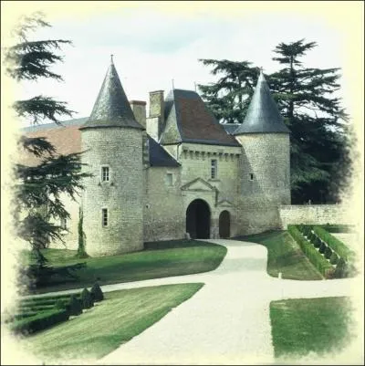Camp au-dessus de la valle du Clain, le chteau de Vayres est une demeure Renaissance dont certains lments voquent l'architecture mdivale.