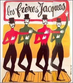 Les Frres Jacques ont chant :  Le mdium tait concentr, l'assistance tait convulse, la table soudain a remu et l'esprit frappeur a frapp... mais non voyons... ce n'est que. .