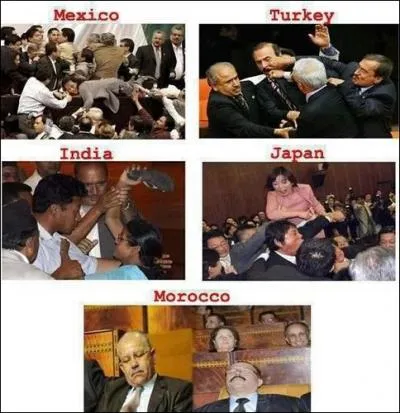 Inutile de se voiler la face, toutes ces scnes peuvent se passer chez nous ( surtout celle du bas), il suffit d'aller ...