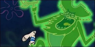 Comment s'appelle le fantôme aux allures effrayantes ?