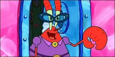 Qui a failli épouser la mère de Mr Krabs ?