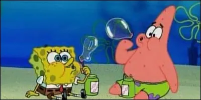 À qui Bob et Patrick apprennent-ils à faire des bulles ?