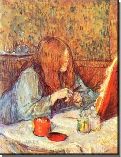 Qui a peint Madame Poupoule faisant sa toilette ?