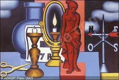 Qui a peint La flamme dans le miroir ?