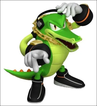 Le leader de la Team Chaotix. C'est un bon dtective, qui apparait dans les Jeux olympiques entre autres, et dans la srie Sonic X.