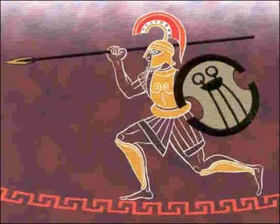 Souvent represent avec une allure guerrire, il est le dieu de la guerre. Qui est-ce ?