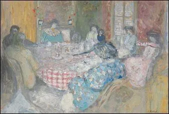 Qui a peint  La nappe  carreaux  ?