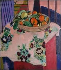 Qui a peint  Fruits sur nappe  fleurs  ?