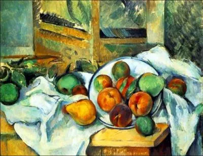 Qui a peint  Table, nappe et fruits  ?