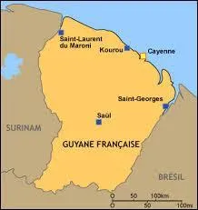 Lequel de ces pays a une superficie proche de celle de la Guyane franaise ?