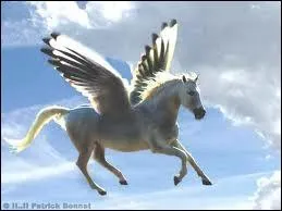 Son pre est Posidon, mais qui est la mre du cheval ail ?