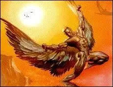 Mon pre m'a cr ces ailes. Je suis mort sur le coup de la chute, qui suis-je ?