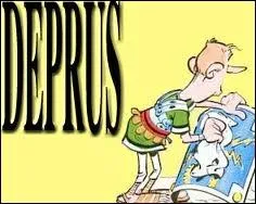 Deprus est un lgionnaire du camp retranch d'Aquarium. Comme il est nouveau dans le camp, les autres lgionnaires l'appelle  Le Bleu . Dans quel album le voit-on ?